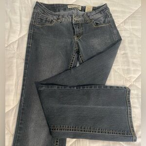 Paris Blues Dark Wash Flare Jeans